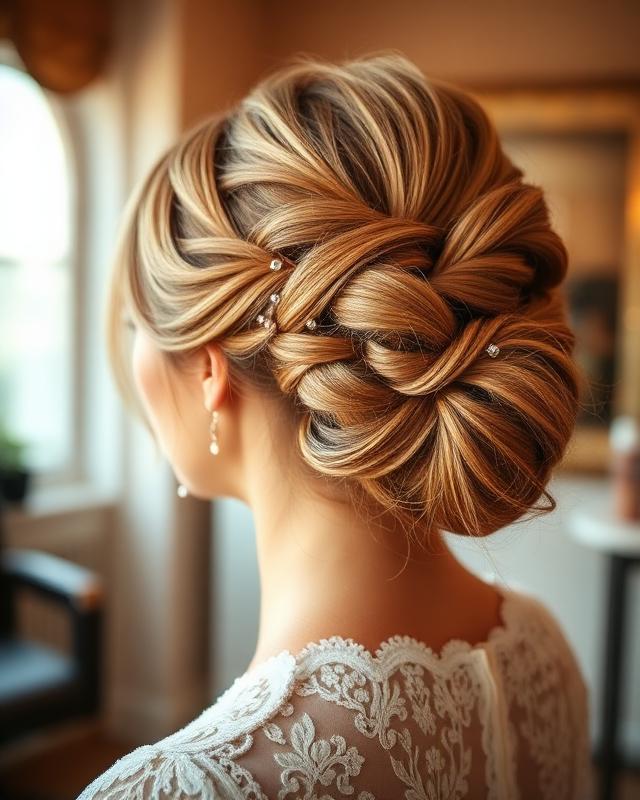Elegant updo